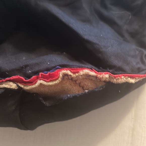 70’s Vintage, never worn red shoulder bag. - Picture 6 of 8